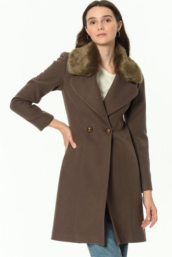 dewberry Z6643 DEWBERRY LADIES' COAT-VISION