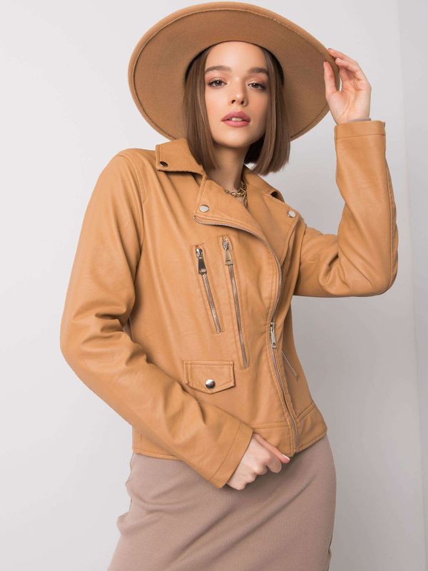 Z-Desing Jacket Style Ženska jakna Fashionhunters Camel