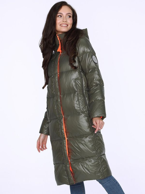 PERSO Ženska jakna PERSO PERSO_Coat_BLH220022FX_Khaki