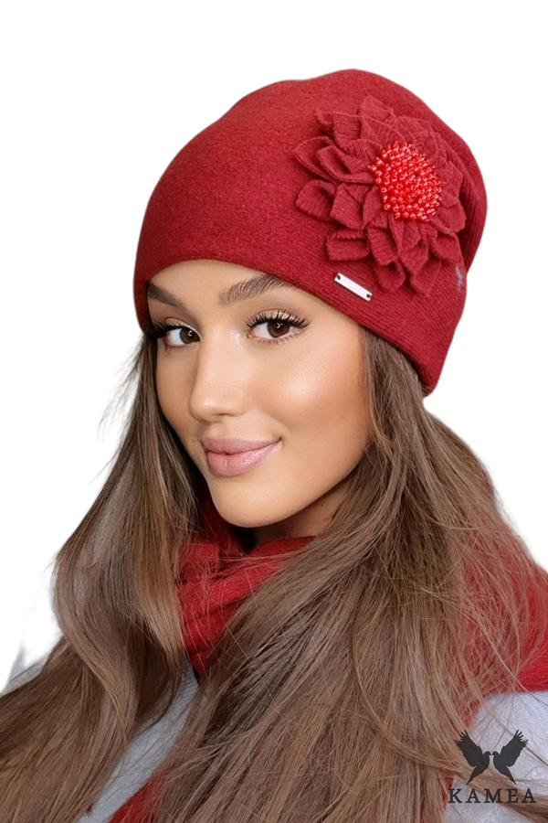 Kamea Ženska kapa Kamea Kamea_Hat_K.22.086.29_Wine