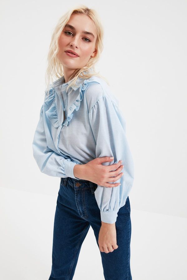 Trendyol Ženska košulja Trendyol Ruffle Detailed