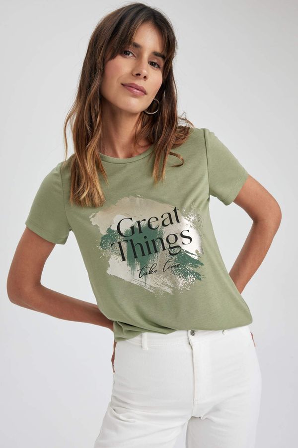 DEFACTO Ženska majica DEFACTO