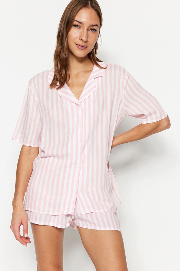 Trendyol Ženska pidžama komplet Trendyol Woven