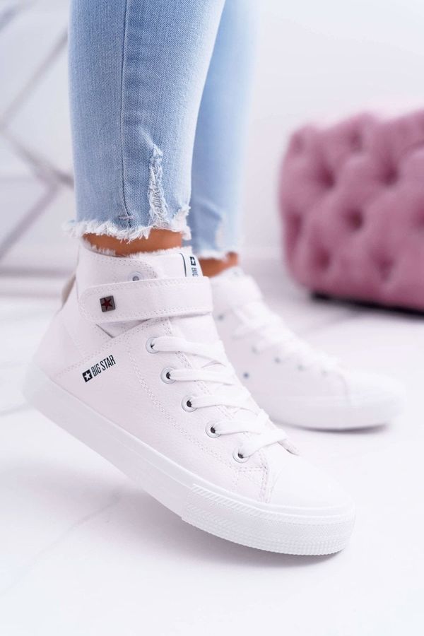 BIG STAR SHOES Ženske tenisice BIG STAR SHOES White