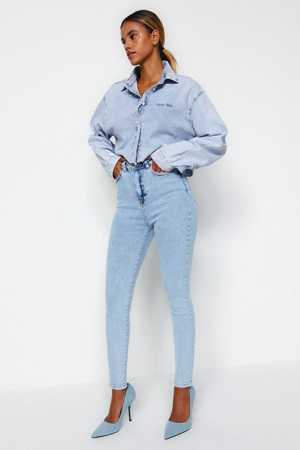 Trendyol Ženske traperice Trendyol