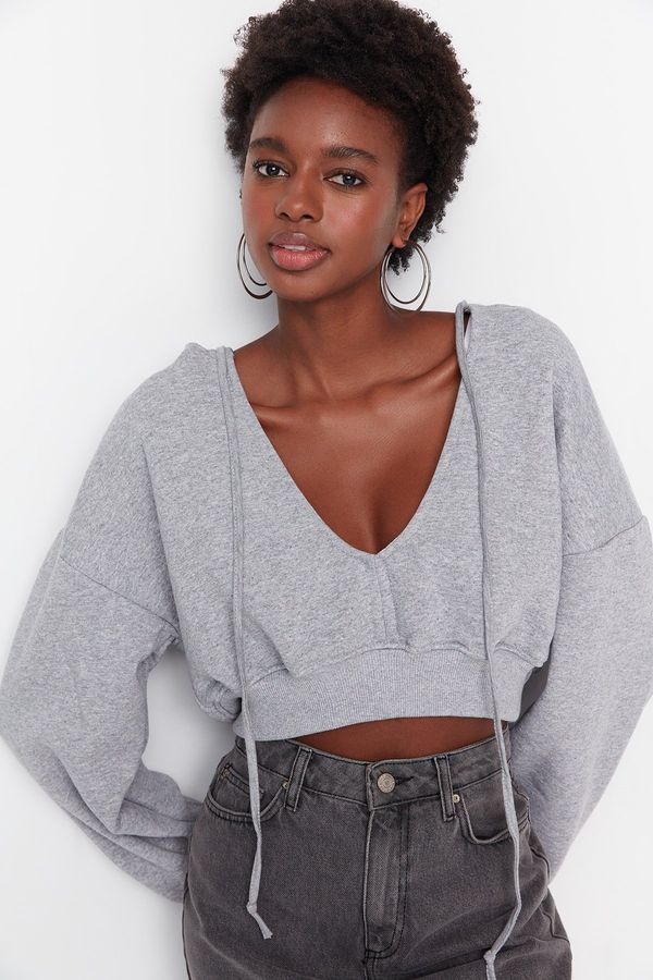 Trendyol Ženski Crop Top Trendyol Basic