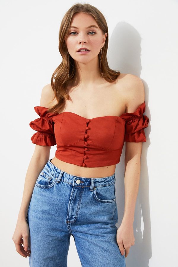 Trendyol Ženski crop top Trendyol Crop