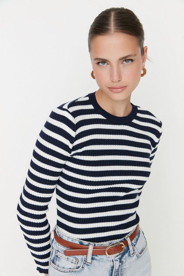 Trendyol Ženski džemper Trendyol Striped