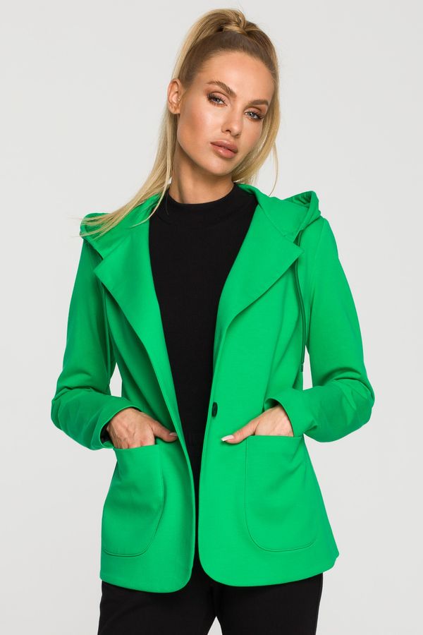 Made Of Emotion Ženski sako Made of Emotion Made_Of_Emotion_Jacket_M691_Black