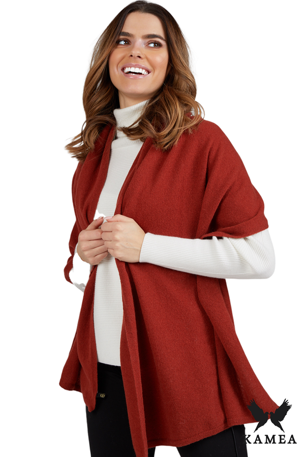 Kamea Ženski šal Kamea Kamea_Scarf_K.18.857.46_Claret