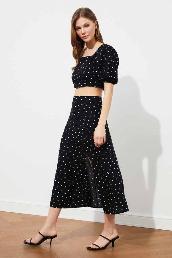 Trendyol Ženski set Trendyol Polka dot printed