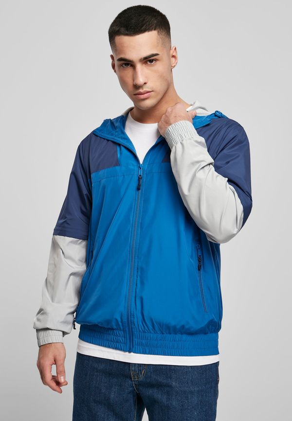 Urban Classics Zip Away Track Jacket Sports Blue/Light Asphalt