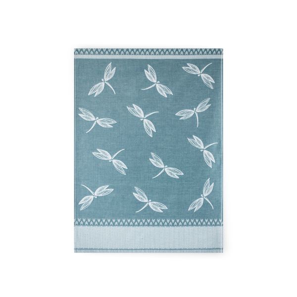 Zwoltex Zwoltex Unisex's Dish Towel Ważki Turquoise/Pattern