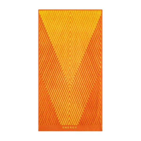 Zwoltex Zwoltex Unisex's Sport Towel Energy AB Orange/Yellow