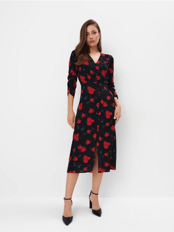 Mohito Mohito - Crna midi haljina