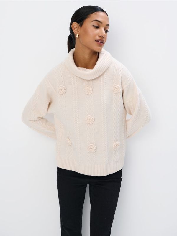 Mohito Mohito - Džemper s ukrasnim pletivom