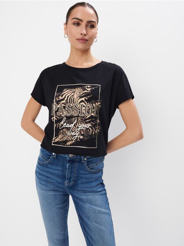 Mohito Mohito - Pamučna majica kratkih rukava sa štampom