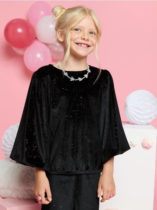 Sinsay Sinsay - Bluza s dugim rukavima - crno