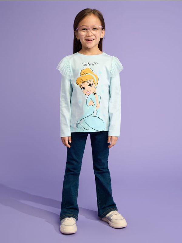 Sinsay Sinsay - Bluza s dugim rukavima Disney - svijetlo plava