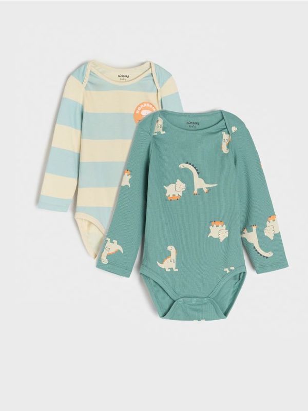 Sinsay Sinsay - Bodi - 2 komada - krem