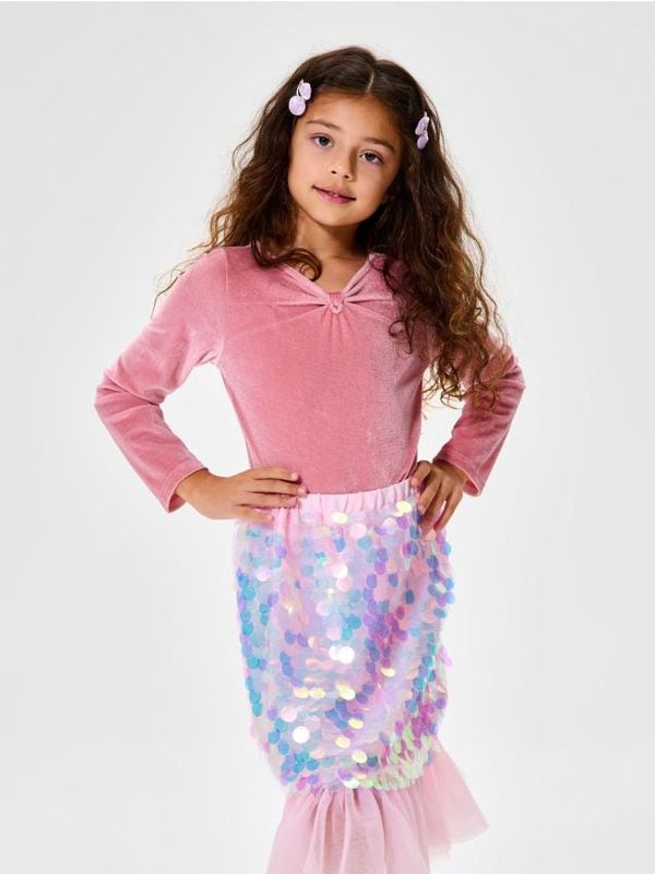 Sinsay Sinsay - Body s dugim rukavima - roze