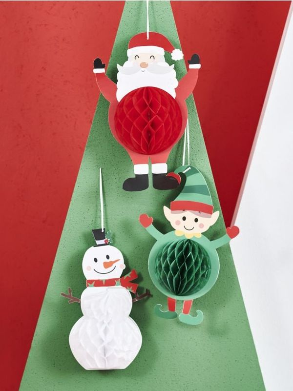 Sinsay Sinsay - Božićni ukrasi 3 pack - više boja