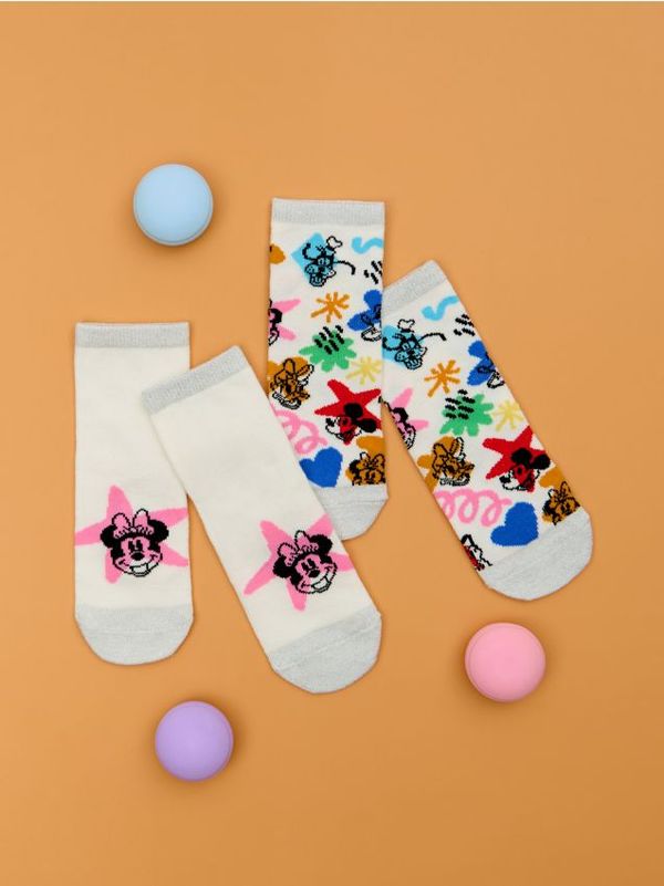 Sinsay Sinsay - Čarape - 2 para Mouse Mickey - više boja