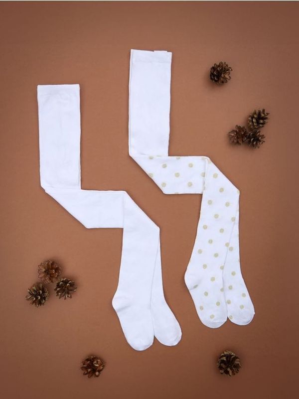 Sinsay Sinsay - Čarape s gaćicama - bijelo