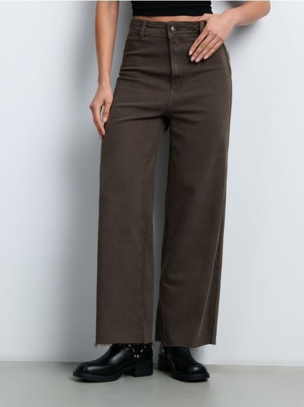 Sinsay Sinsay - Culotte farmerke - dark grey jeans