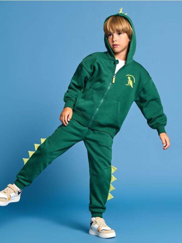 Sinsay Sinsay - Donji dio trenerke - zeleno