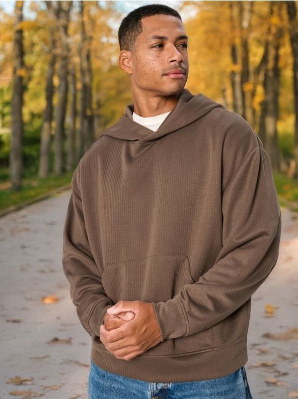 Sinsay Sinsay - Duks s kapuljačom - khaki