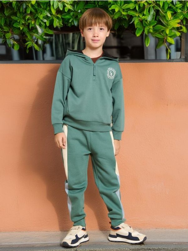 Sinsay Sinsay - Duks s kapuljačom - zeleno