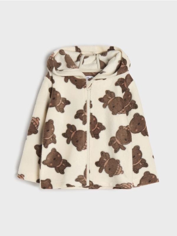 Sinsay Sinsay - Duks s patentnim zatvaračem - krem