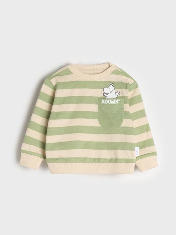 Sinsay Sinsay - Dukserica The Moomins - bež