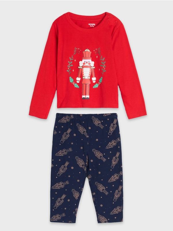 Sinsay Sinsay - Dvodijelna pidžama - crveno