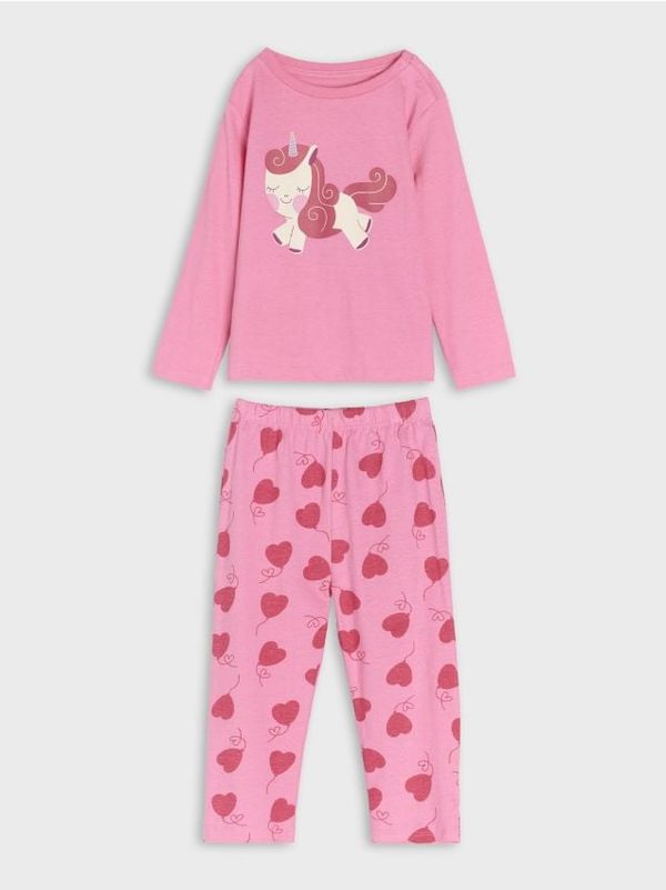 Sinsay Sinsay - Dvodijelna pidžama - roze