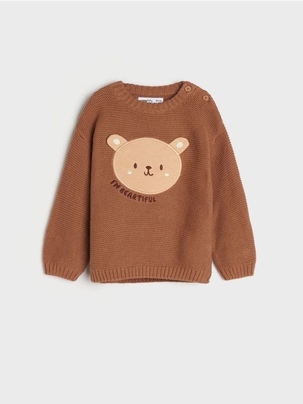 Sinsay Sinsay - Džemper - smeđa