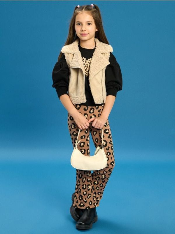 Sinsay Sinsay - Flare hlače - roze