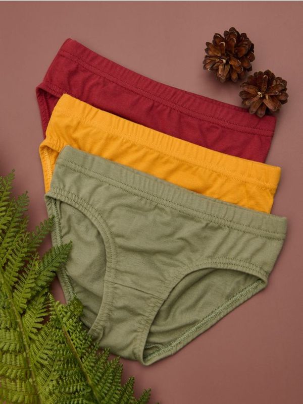 Sinsay Sinsay - Gaćice - 3 komada - žuta