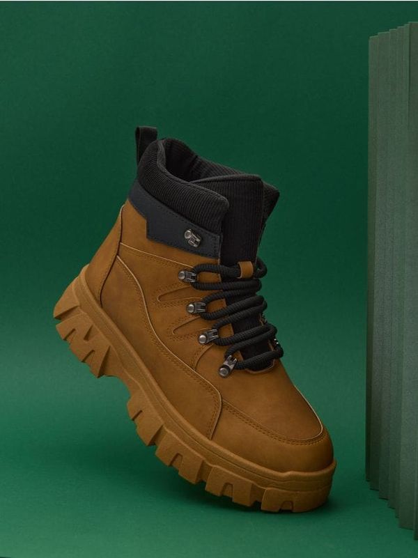 Sinsay Sinsay - Gležnjerice - smeđe