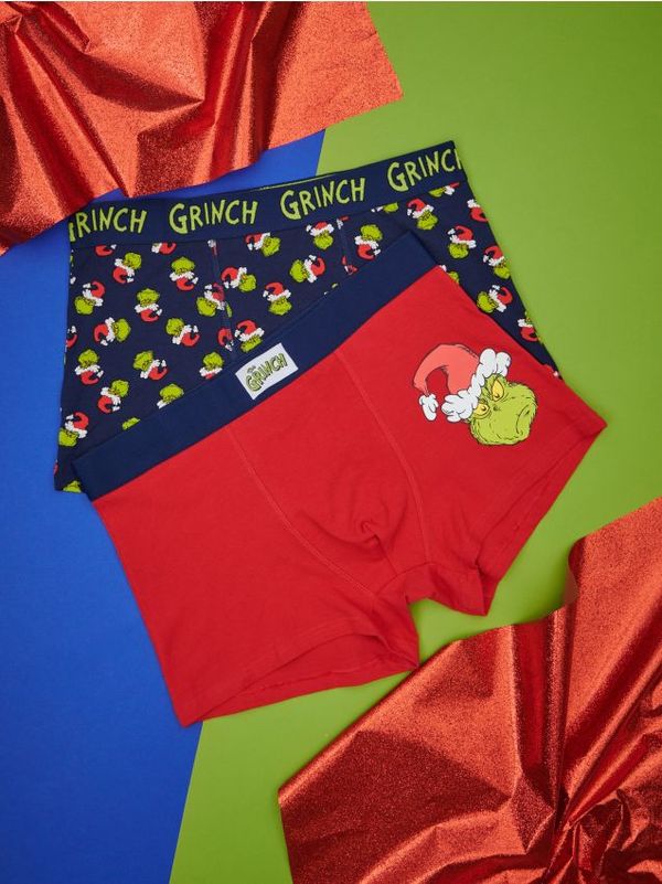 Sinsay Sinsay - Grinch boxers 2 pack - više boja