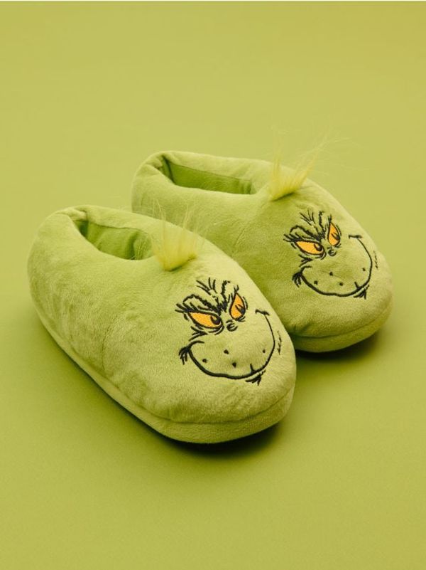 Sinsay Sinsay - Grinch papuče - zelena