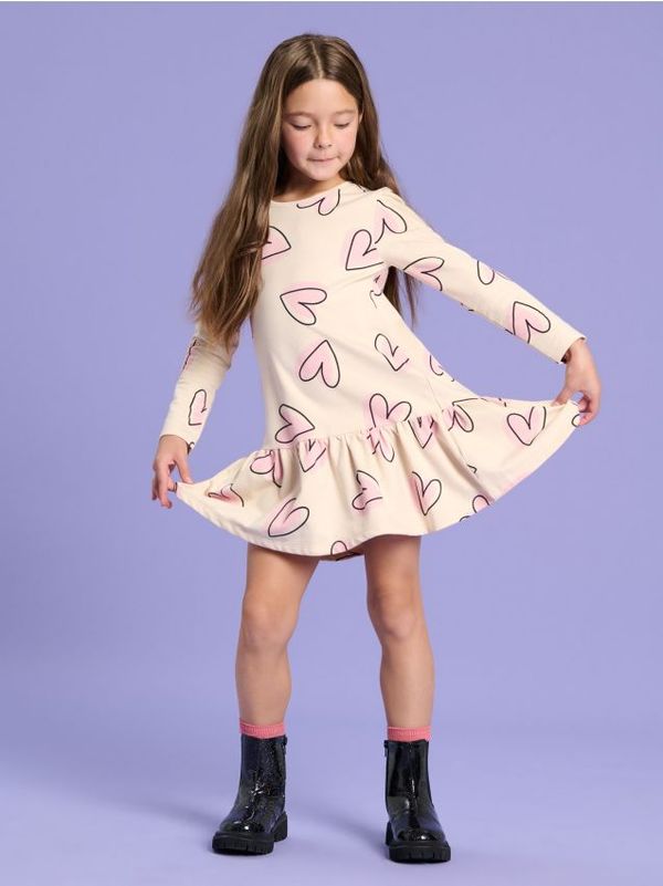 Sinsay Sinsay - Haljina - krem