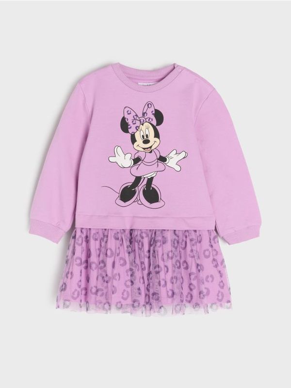 Sinsay Sinsay - Haljina Minnie Mouse - ljubičasta