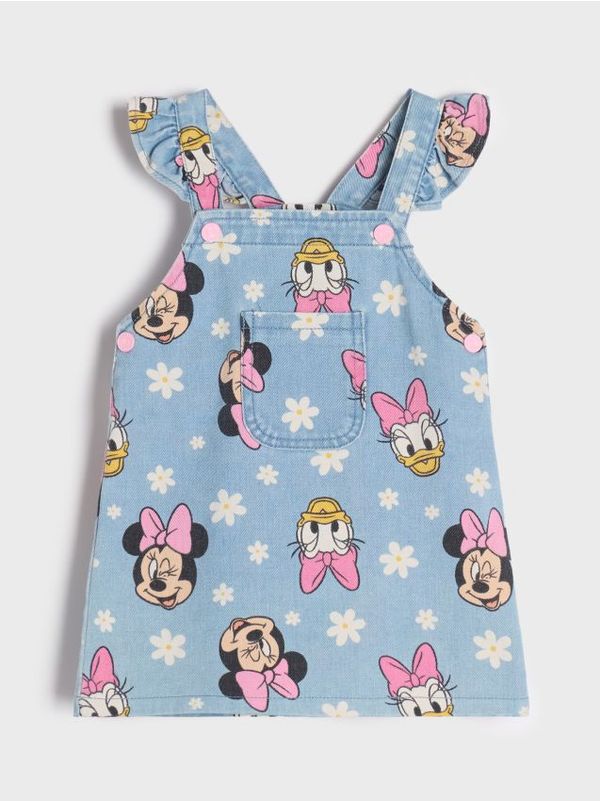 Sinsay Sinsay - Haljina s tregerima Mouse Minnie - plava