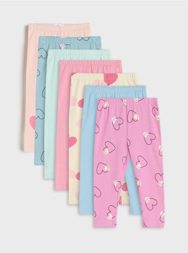 Sinsay Sinsay - Helanke - 7 komada - krem