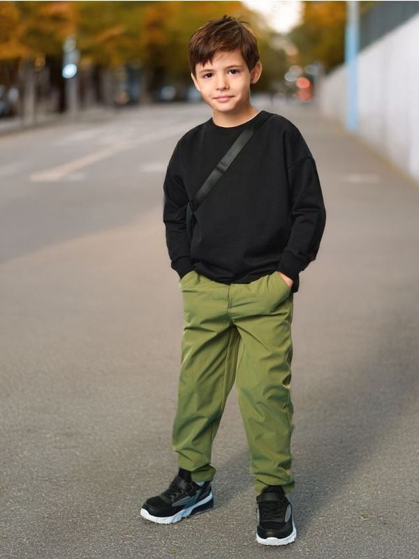 Sinsay Sinsay - Hlače ACTIVE - zeleno