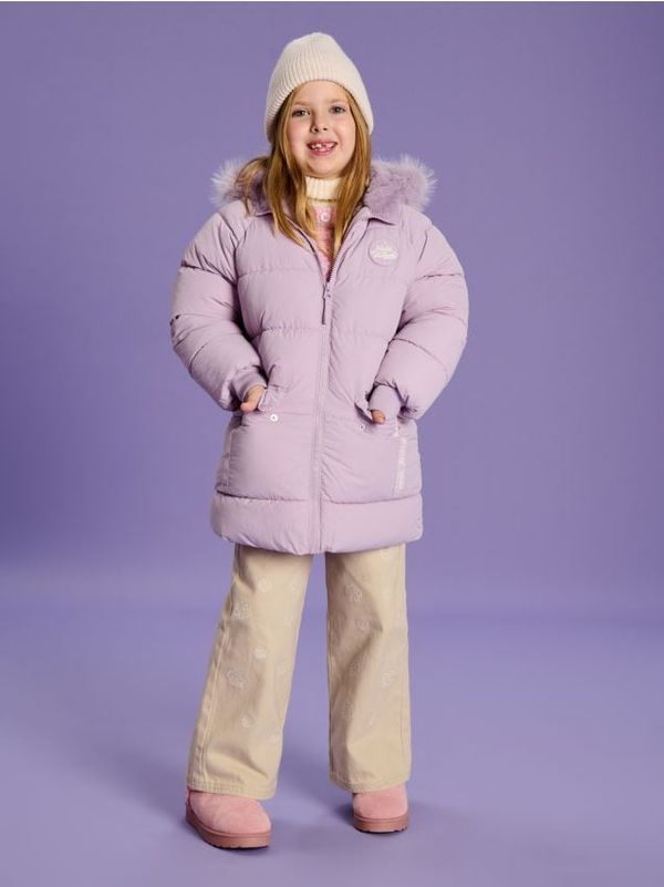 Sinsay Sinsay - Jakna s kapuljačom - ljubičasta