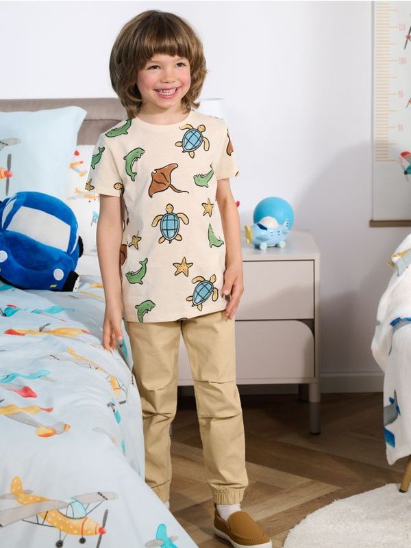 Sinsay Sinsay - Jogger farmerke - bež