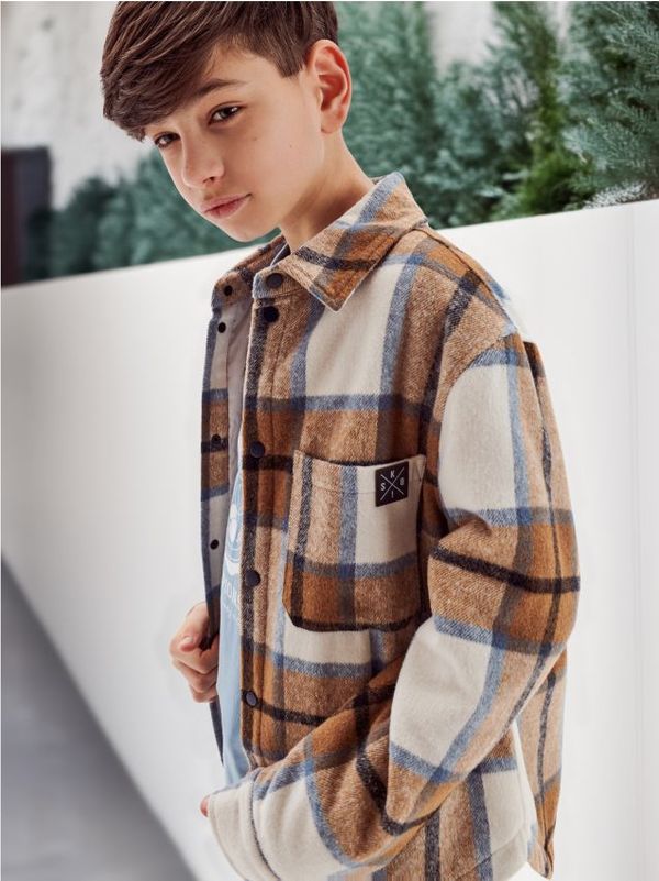 Sinsay Sinsay - Karirana košulja-jakna - više boja